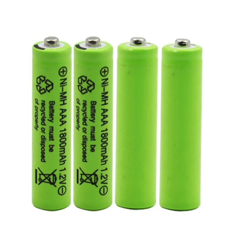 Аккумуляторы мизинчиковые Ni-Mh ААA 1800 mAh 1,2В (упаковка 4 штуки) - OppTop