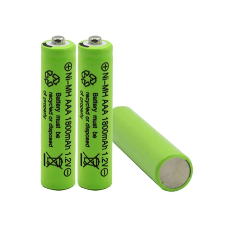 Аккумуляторы мизинчиковые Ni-Mh ААA 1800 mAh 1,2В (упаковка 4 штуки) - OppTop