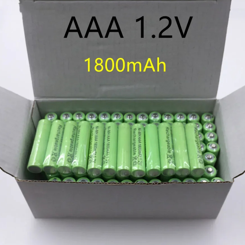 Аккумуляторы мизинчиковые Ni-Mh ААA 1800 mAh 1,2В (упаковка 4 штуки) - OppTop